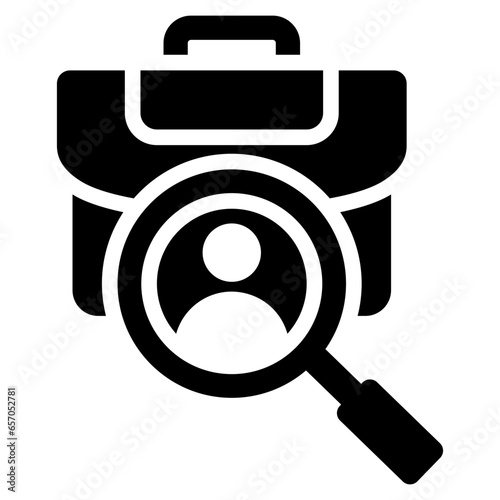 Hiring Glyph Icon