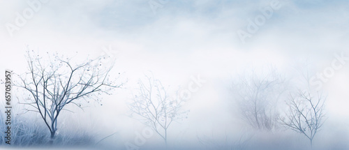 Modern abstract natur winter background, low opacity, with empty copy space © Uwe