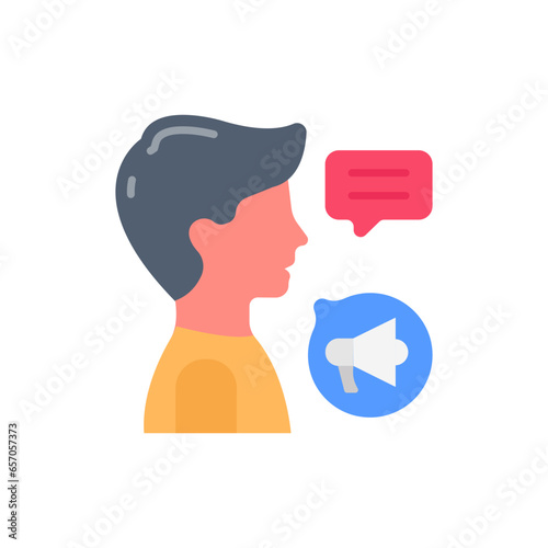 Story Telling icon in vector. Illustration