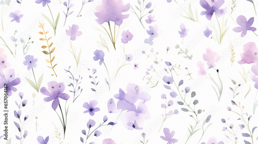 floral watercolor background