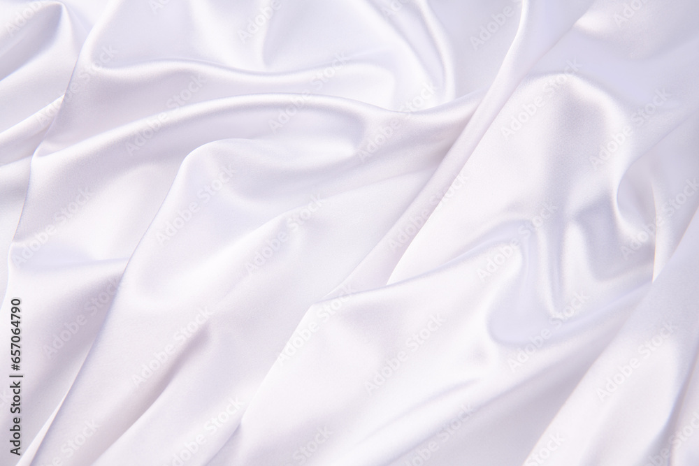 close up of white silk textured cloth background close up of white silk textured cloth background