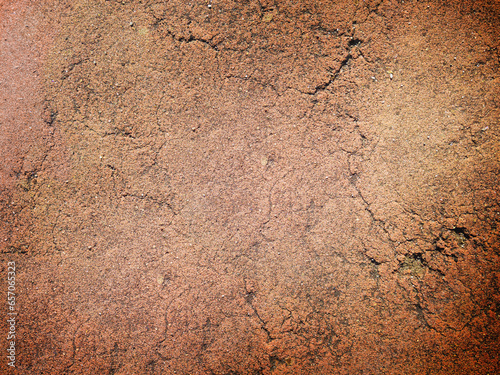 brown texture of cracked old brick