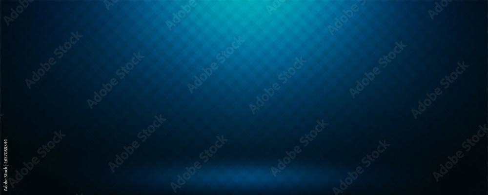 Empty blue color studio room background, can use for background and product display