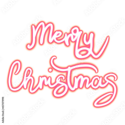 Merry Christmas PNG glowing desktop icon, neon sticker, neon figure, glowing figure, neon geometrical figures 