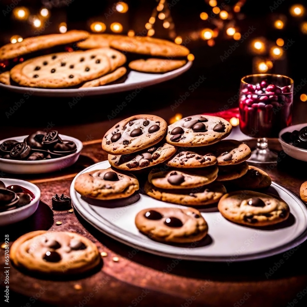 cookies in the form of heart cookies in the form of heart