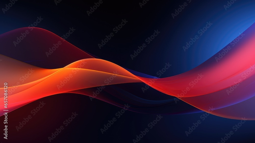 Abstract gradient background with red, orange, yellow, blue colors waves Abstract gradient background with red, orange, yellow, blue colors waves