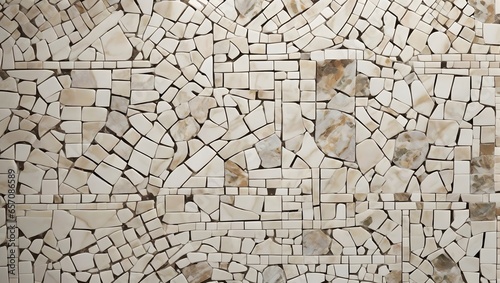 Mosaic Marble Texture Mosaic Marble Background Marble Texture Mosaic Pattern Mosaic Tiles with Marble Texture Natural Stone Mosaic Texture Mosaic Design Wallpaper Ai Generative