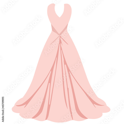 Elegant Clothing Dress Design Vector Collection Stylish Additions for Your Creative Projects