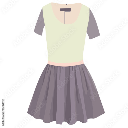 Elegant Clothing Dress Design Vector Collection Stylish Additions for Your Creative Projects