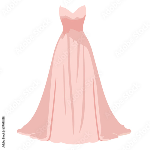 Elegant Clothing Dress Design Vector Collection Stylish Additions for Your Creative Projects
