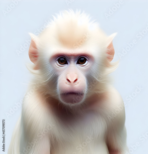 Albino Monkey
