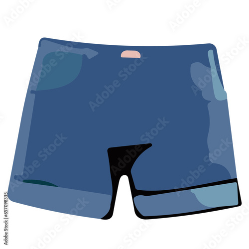 t-shirt and clothes isolated on white background