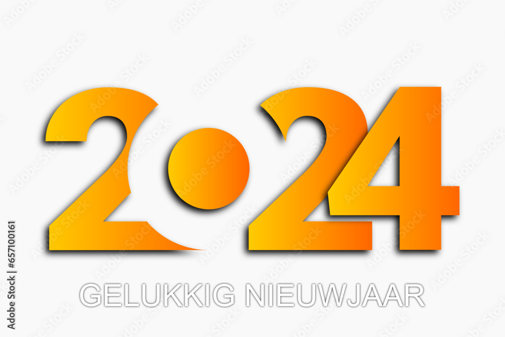 2024 - gelukkig nieuwjaar 2024
