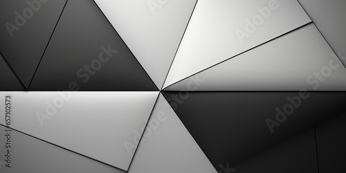 Black white dark gray Geometric pattern abstract background