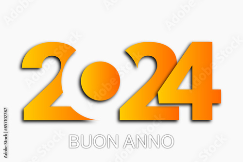 felice anno nuovo - buon anno 2024	