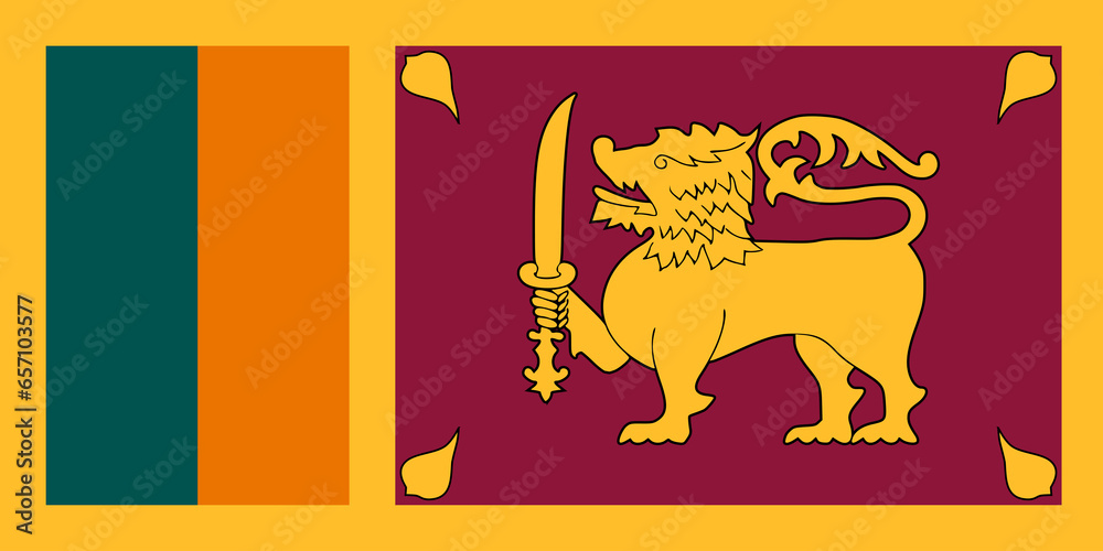 Flag of Sri Lanka