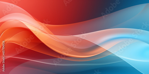 Blue light yellow orange red abstract background