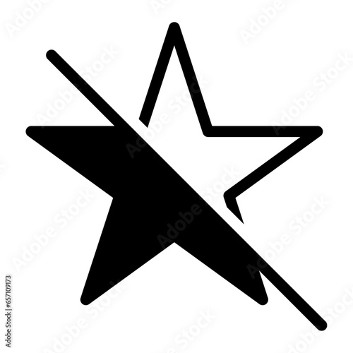 slash glyph icon