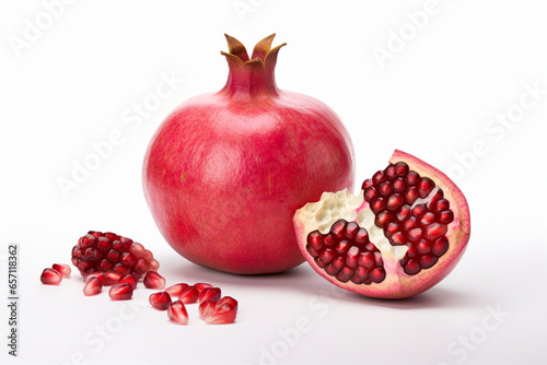 Exotic and delicious pomegranate