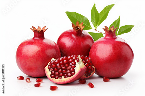 Exotic and delicious pomegranate