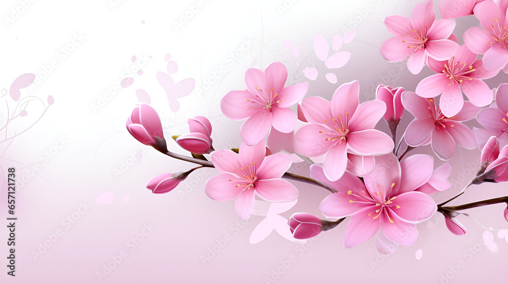  The Beauty of Japanese Cherry Blossoms image of cherry blossom Beautiful sakura art background generative ai
 Blossoming Trees, Nature, Botanical, Cherry Blossom 