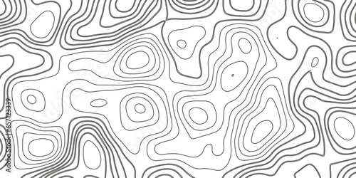 Abstract Pattern with Lines. Background of the Topographic Map. 