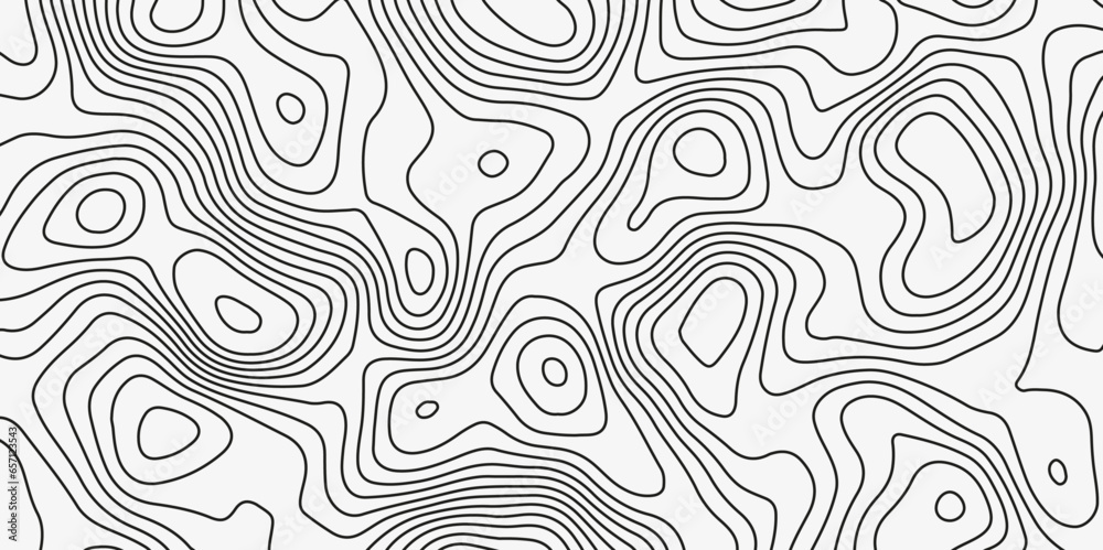 Background of the Topographic Map. Vintage Outdoors Style. Geographic Abstract Grid. Line Topography Map Contour Background.
