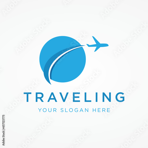 Summer travel agency holiday airlines creative logo design.logo for business, airline ticket agents, holidays and companies.