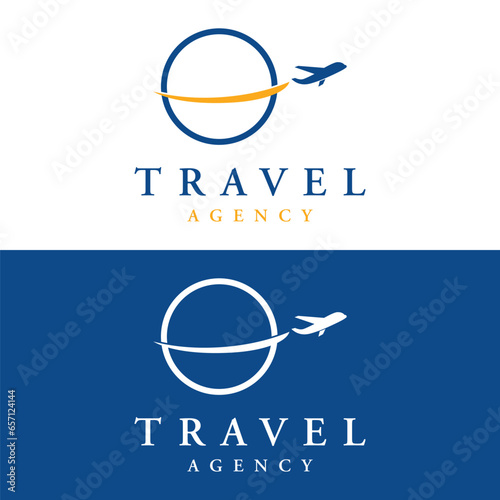 Summer travel agency holiday airlines creative logo design.logo for business, airline ticket agents, holidays and companies.