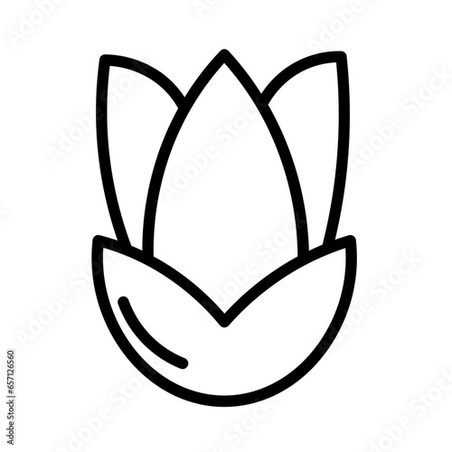Gardening Herbs Seasonings Outline Icon