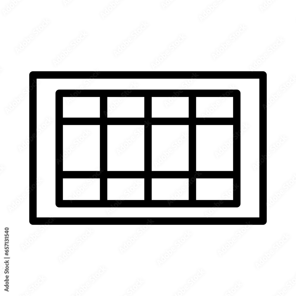 Football Game Play Outline Icon Football Game Play Outline Icon