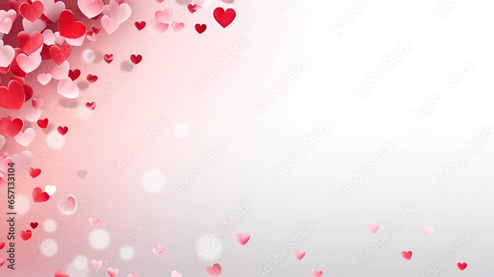 heart, love, valentine, day, card, pink, holiday, illustration, decoration, vector, celebration, 