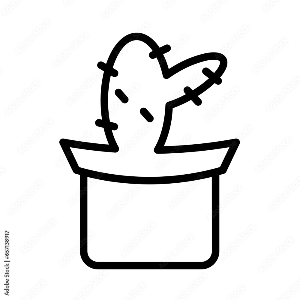 Barbed Cactus Flower Icon
