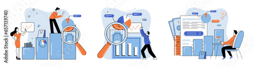 Promotion discount sale. Vector illustration. Sales index, scoreboard displaying business performance Forecast of future sales, fortune teller predicting revenue possibilities Flash sale online