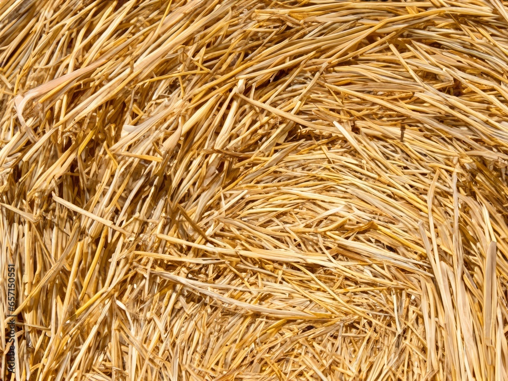 large amounts of straw background large amounts of straw background