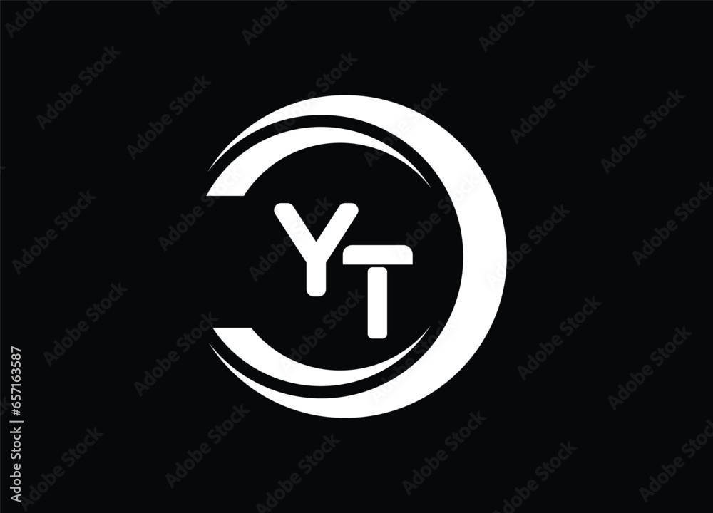 YT LETTER LOGO AND MONOGRAM LOGO YT LETTER LOGO AND MONOGRAM LOGO