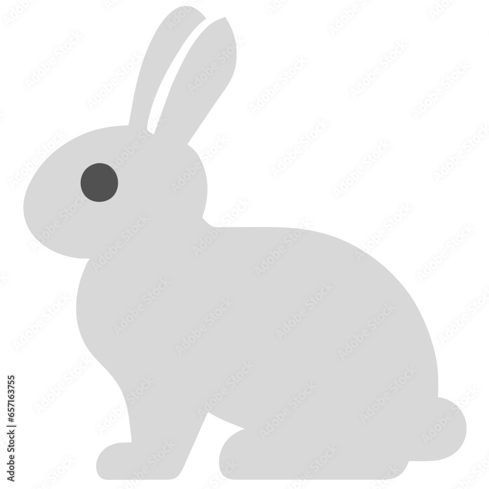 Obraz premium white rabbit
