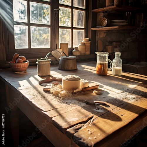 The kitchen and baking methods of ancient Europeans photo