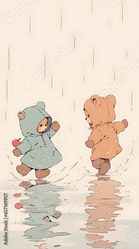 cartoon teddy bear photo