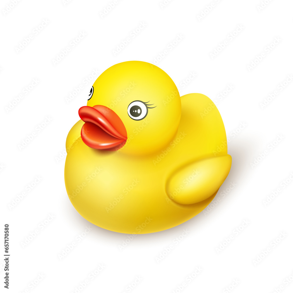Yellow duckling for bathing Yellow duckling for bathing
