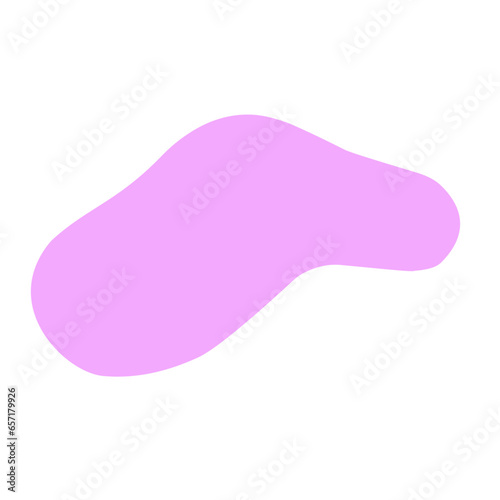 purple blob shape © metdi