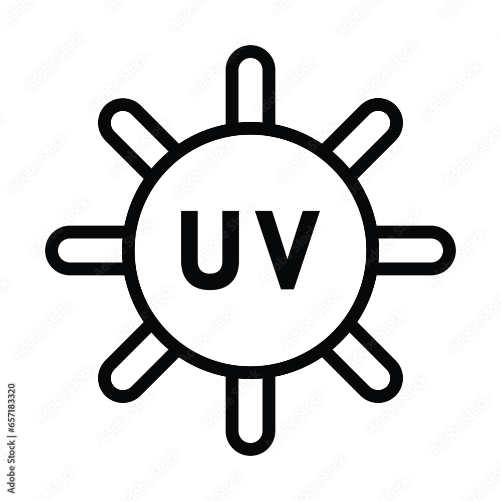 UV light icon