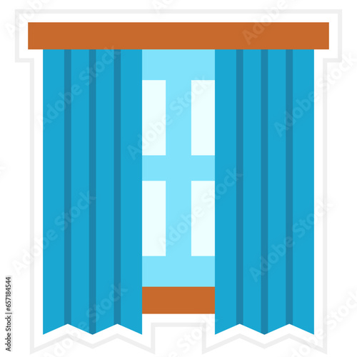 Smart Curtains Icon