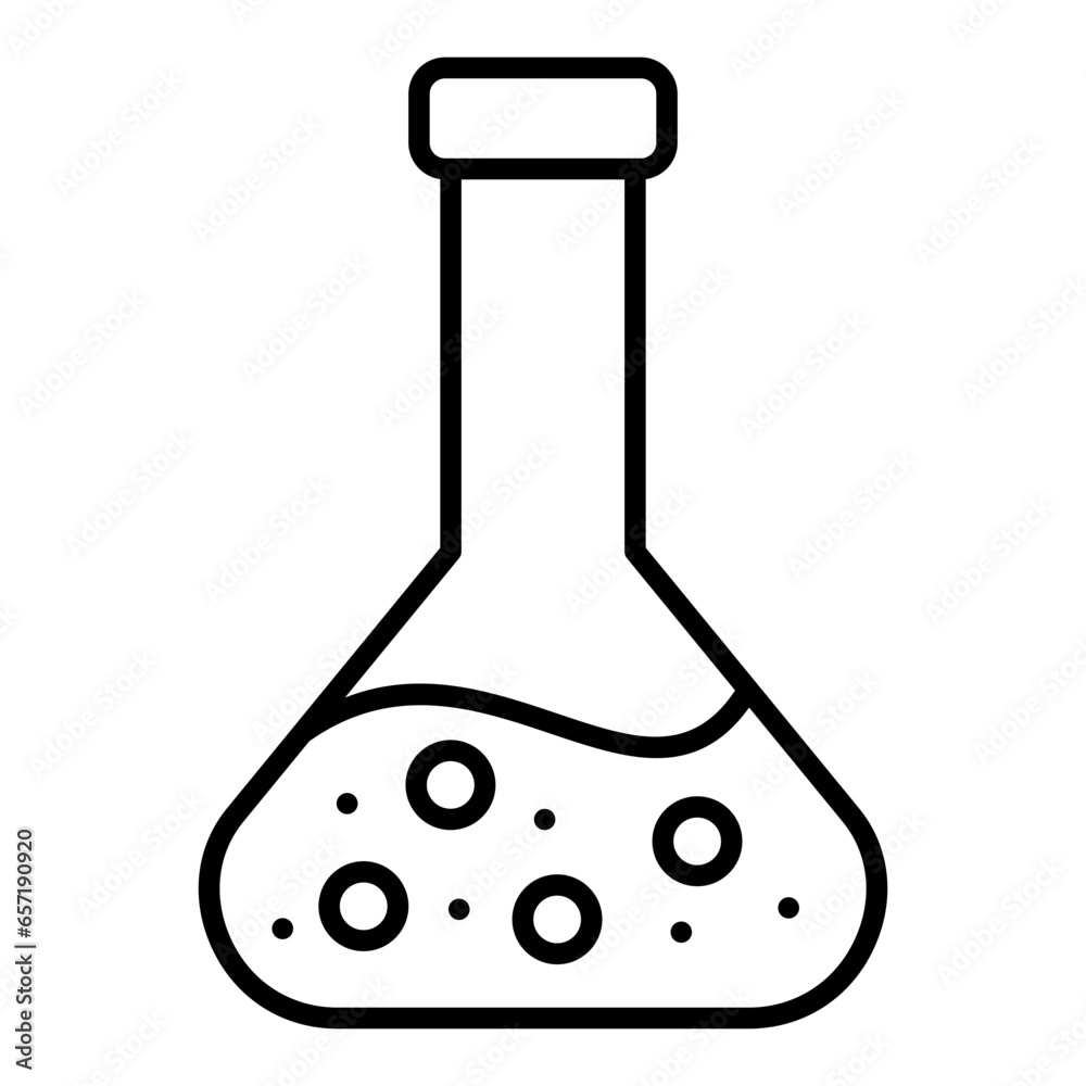 Volumetric Flask Icon Volumetric Flask Icon