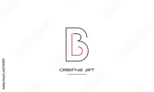 BB, B abstract letters logo monogram