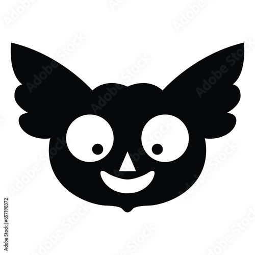 Embrace the superstition with Halloween black cat icon – a purrfectly spooky addition to your mysterious designs