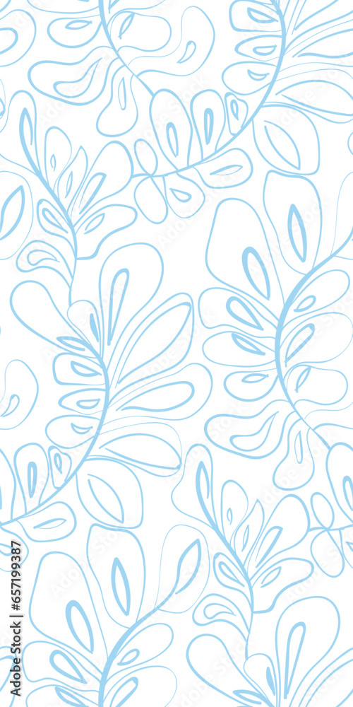 leaves doodle Scandinavian seamless pattern design fabric printing monochrome stylish modern textured leaves doodle Scandinavian seamless pattern design fabric printing monochrome stylish modern textured