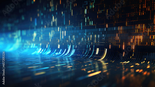 Abstract business technology background, a fusion of innovation and creativity