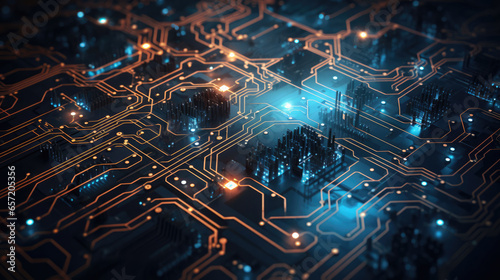 Abstract business technology background, a fusion of innovation and creativity