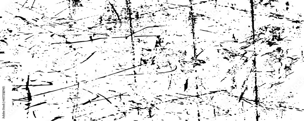 Obraz premium Scratched Grunge Urban Background Texture Vector. Dust Overlay Distress Grainy Grungy Effect. Distressed Backdrop Vector Illustration. Isolated Black on White Background. EPS 10.